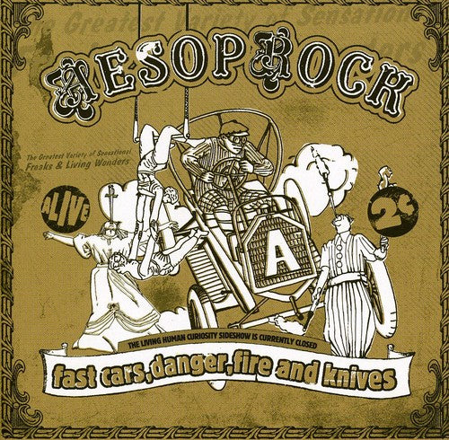 Aesop Rock - Fast Cars. Danger, Fire & Knives (New CD)
