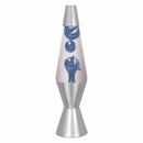 Lava Lamp Classic - METALLIC BLUE / CLEAR LIQUID 14.5" - For PICK UP ONLY