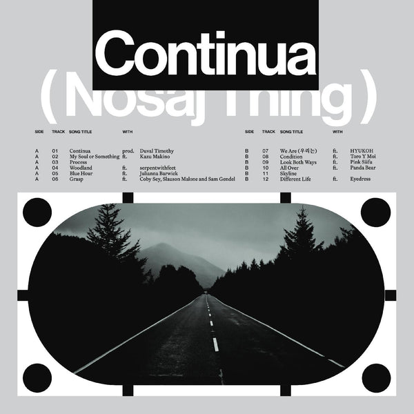 Nosaj Thing - Continua (Indie Exclusive Crystal Clear) (New Vinyl)