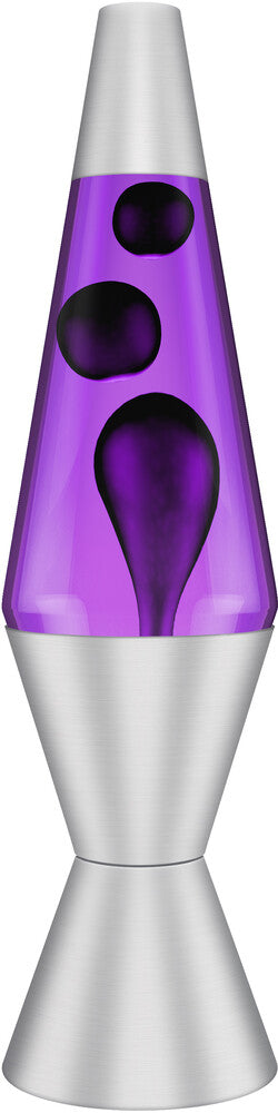 Lava Lamp Classic - BLACK WAX / PURPLE LIQUID 14.5" - For PICK UP ONLY