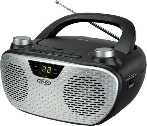 Jensen CD485BL Boombox CD AM/FM Stereo Radio (Black) (Electronics) ***AVAILABLE AS IN-STORE PICKUP ONLY***