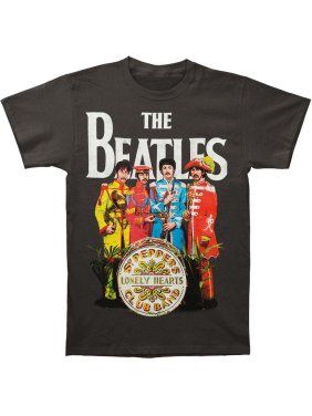 Beatles - Sgt Pepper (Black) - T-Shirt