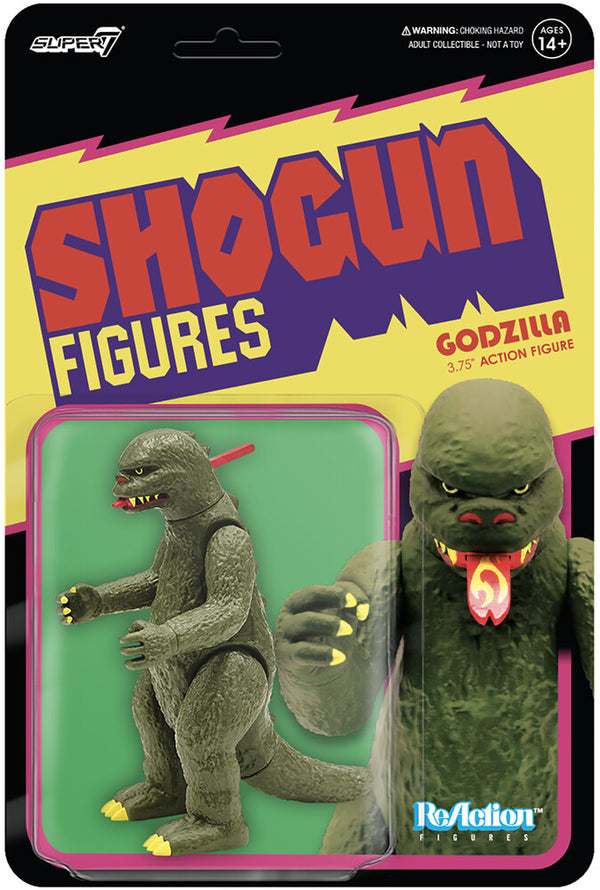 SUPER7 - Godzilla Reaction Figure - Shogun (Dark Green)