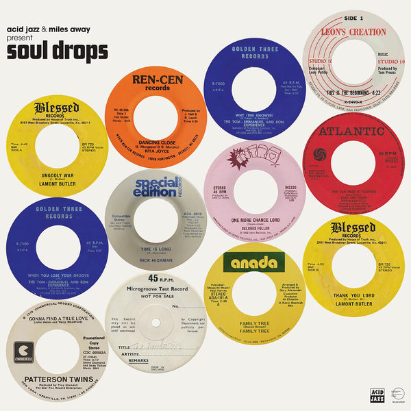 Various - Acid Jazz & Miles Away Present: Soul Drops (New Vinyl)