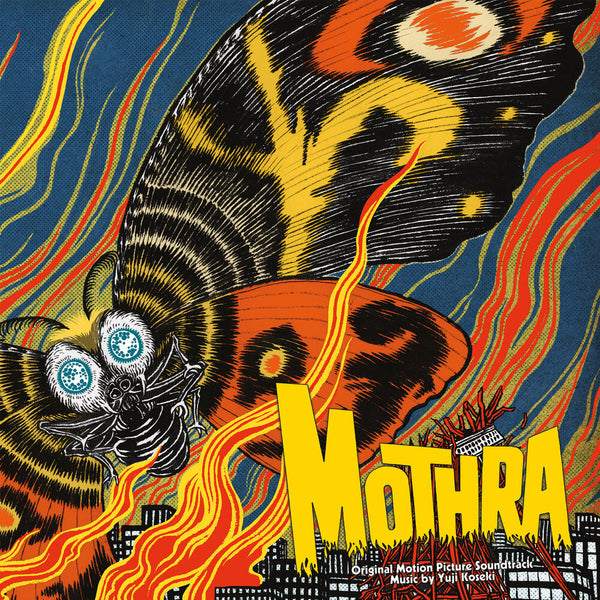 Yuji Koseki- Mothra Soundtrack (2LP Blue Orange Swirl) (New Vinyl)