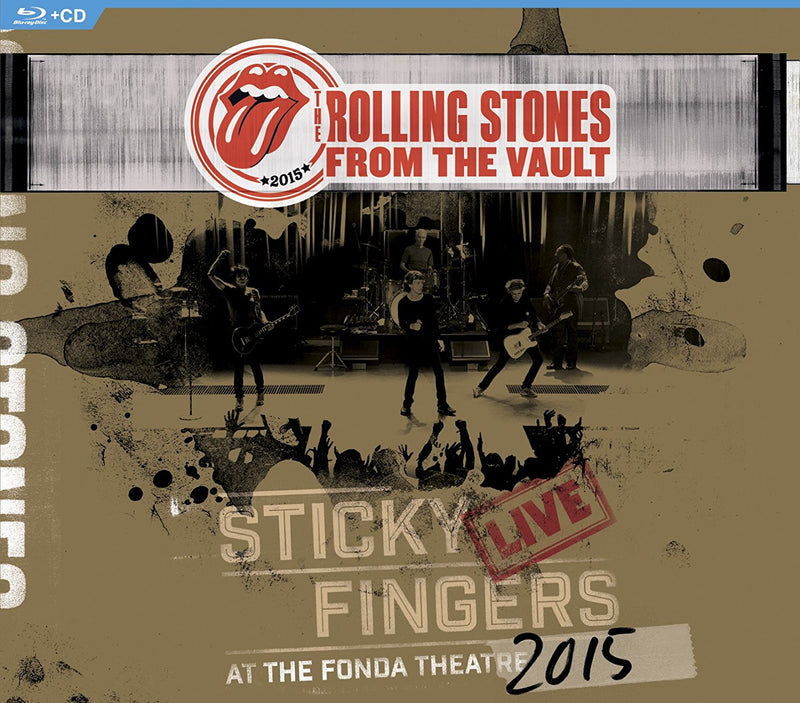 Rolling Stones Sticky Fingers: Live At The Fonda Theatre (New Blu-Ray + CD)