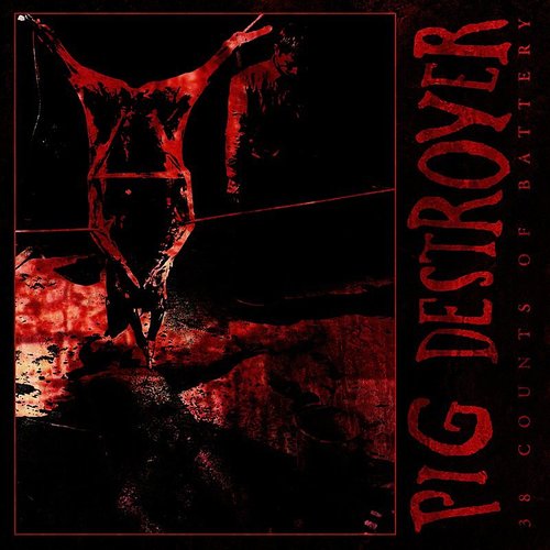 Pig Destroyer - 38 Counts Of Battery (Black Marble Vinyl) (New Vinyl)