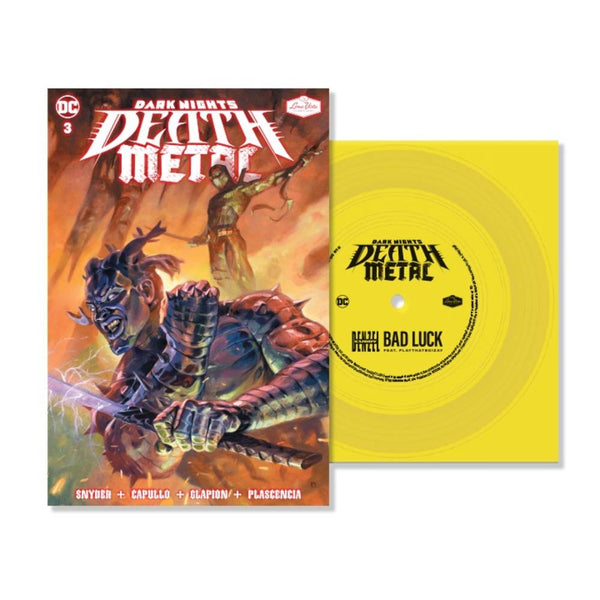 Denzel Curry - Bad Luck: Dark Knights Death Metal Issue #3 (Comic+7" Flexi) (New Book)
