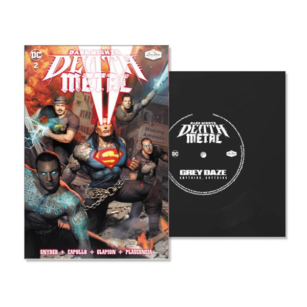 Grey Daze - Anything, Anything: Dark Knights Death Metal Issue #2 (Comic+7" Flexi) (New Book)