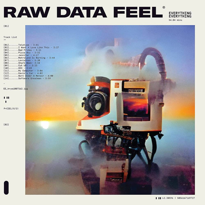 Everything Everything - Raw Data Feel (Pink) (New Vinyl)