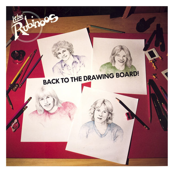 The Rubinoos - Back To The Drawing Board! (Limited Edition Ruby/Black Splatter) (RSD Black Friday 2022) (New Vinyl)