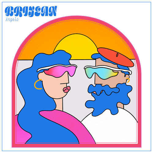 Brijean - Angelo (Pink & Blue Marbled) (New Vinyl)