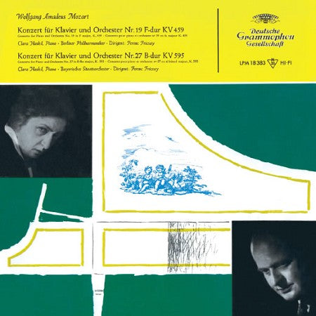 Wolfgang Amadeus Mozart - Clara Haskil / Ferenc Fricsay / Berliner Philharmoniker / Bayerisches Staatsorchester ‎– Konzert Für Klavier Und Orchester Nr. 19 F-Dur KV 459 Und Nr. 27 B-Dur KV 595 (New Vinyl)