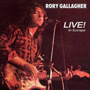 Rory Gallagher - Live In Europe (180g/Rm) (New Vinyl)