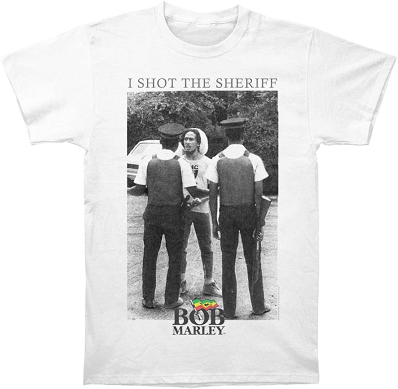 Bob Marley - I Shot The Sheriff White Shirt