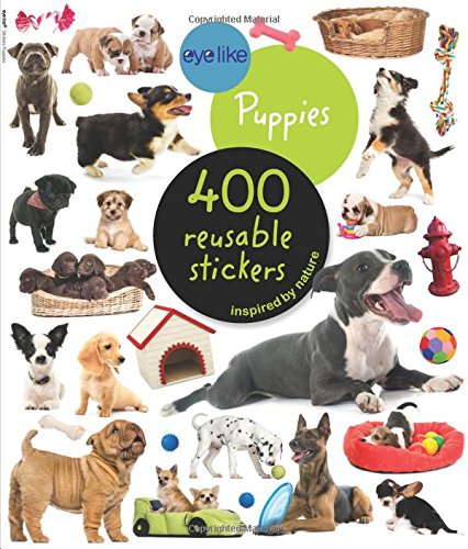 Eye Like - 400 Reusable Puppy Stickers (New Book)