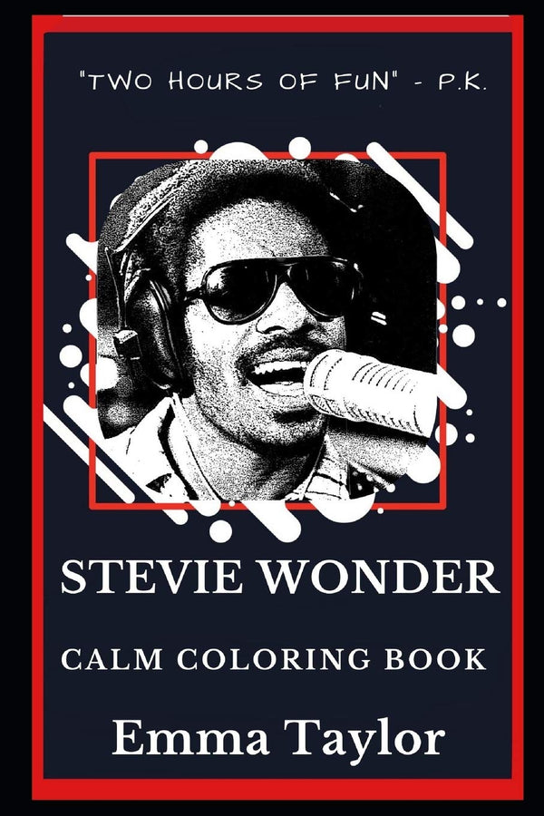 Stevie Wonder - Calm Coloring Book