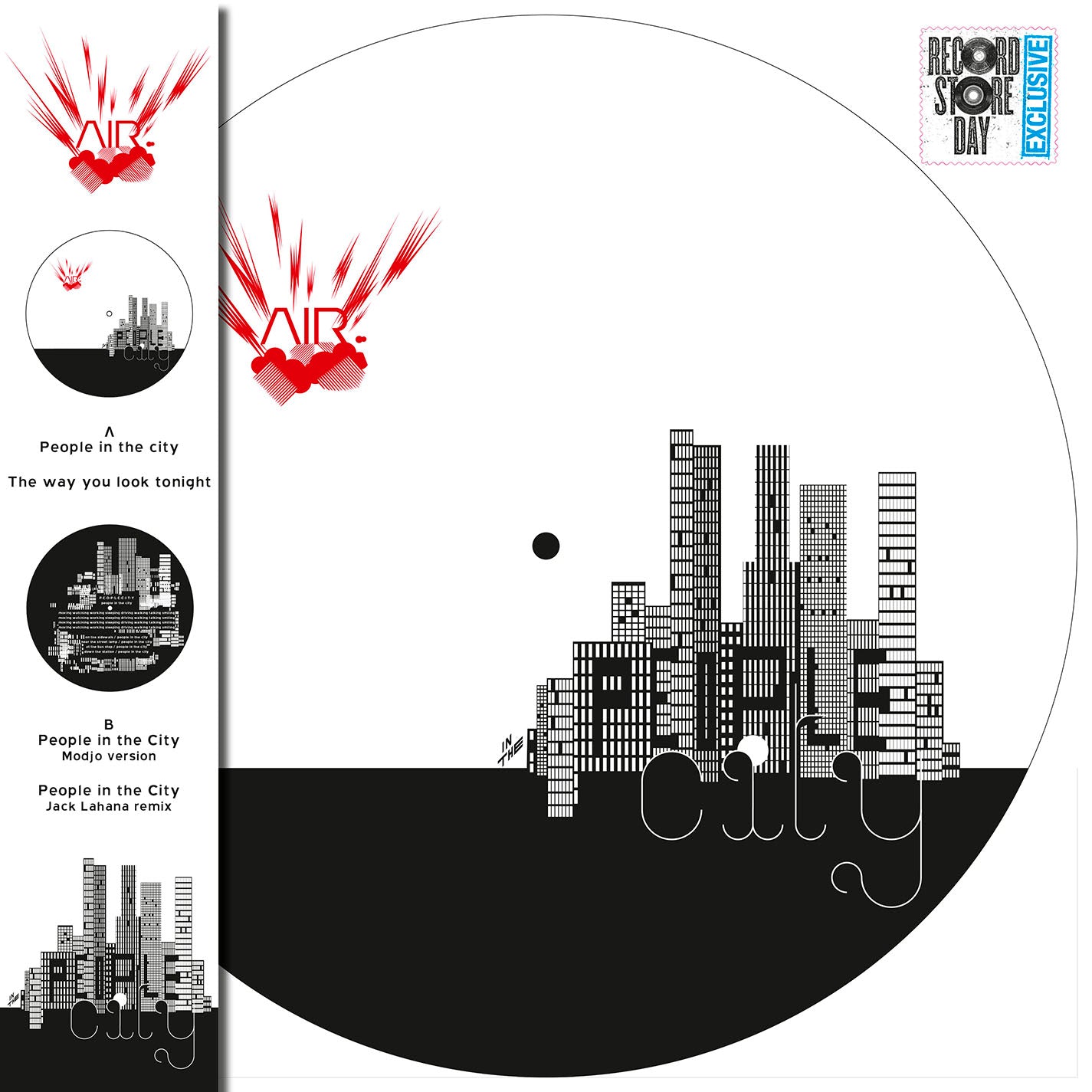 Air - People In The City (Picture Disc) (RSD 2021) (New Vinyl)