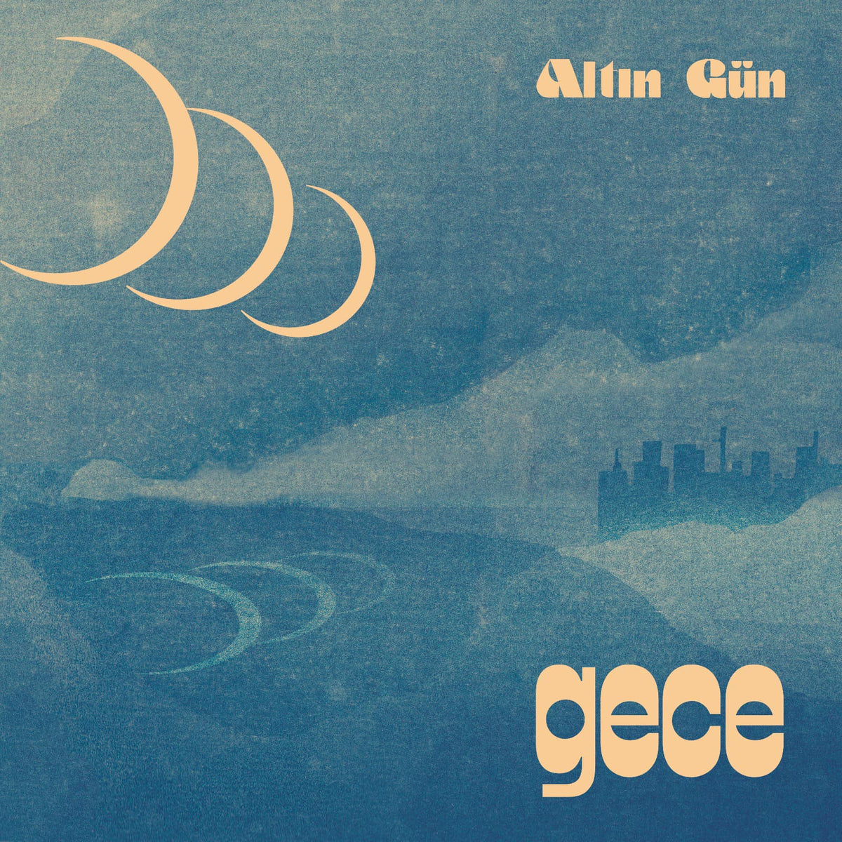 Altin Gun - Gece (Blue White Swirl Vinyl) ((New Vinyl)