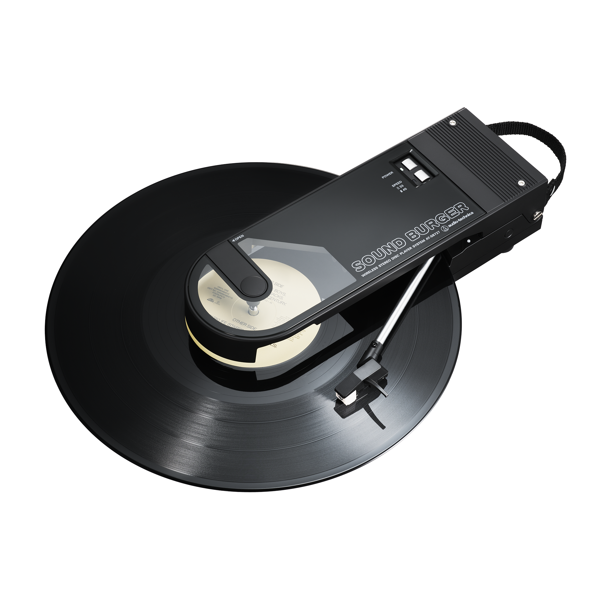 Audio-Technica AT-SB727 "Sound Burger" - Portable Bluetooth Turntable ***AVAILABLE FOR IN STORE PICKUP ONLY***