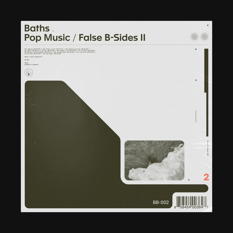 Baths - Pop Music/False B-Sides II (Cream Vinyl)