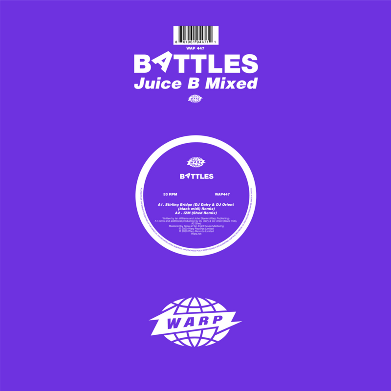 Battles - Juice B Mixed 12" (New Vinyl)