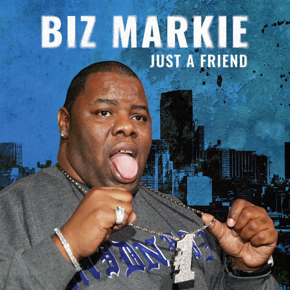 Biz Markie - Just A Friend (Live b/w Instrumental) (7") (Blue) (New Vinyl)