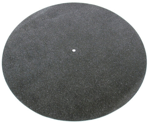 Black Leather Slipmat by Tonar