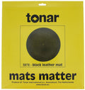 Black Leather Slipmat by Tonar