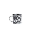 Black Splatter Enamel Mug - 12 Oz - Crow Canyon