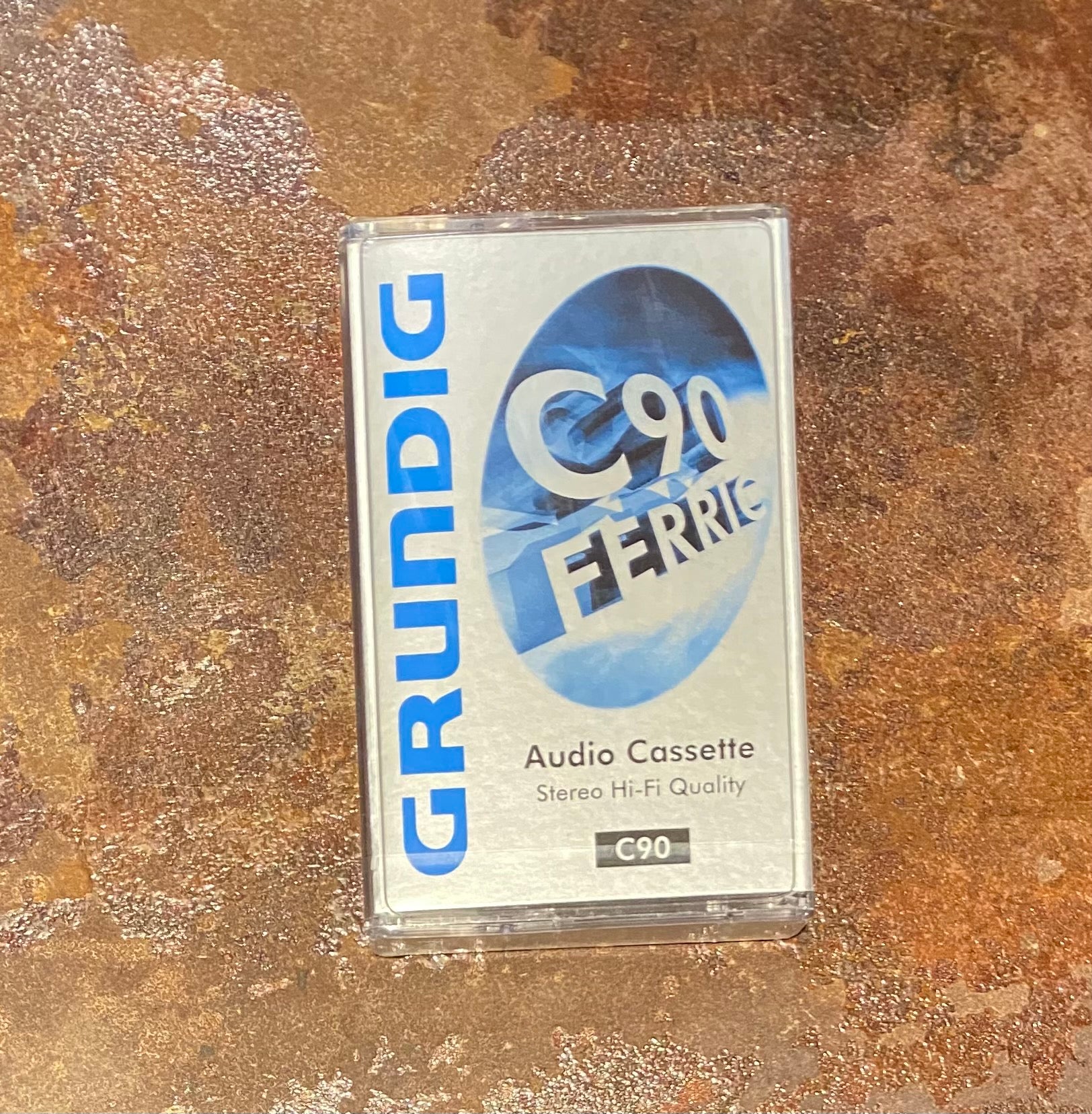 Blank Cassette - Grundig C90 Ferric Stereo Hi-Fi Quality Cassette Tape