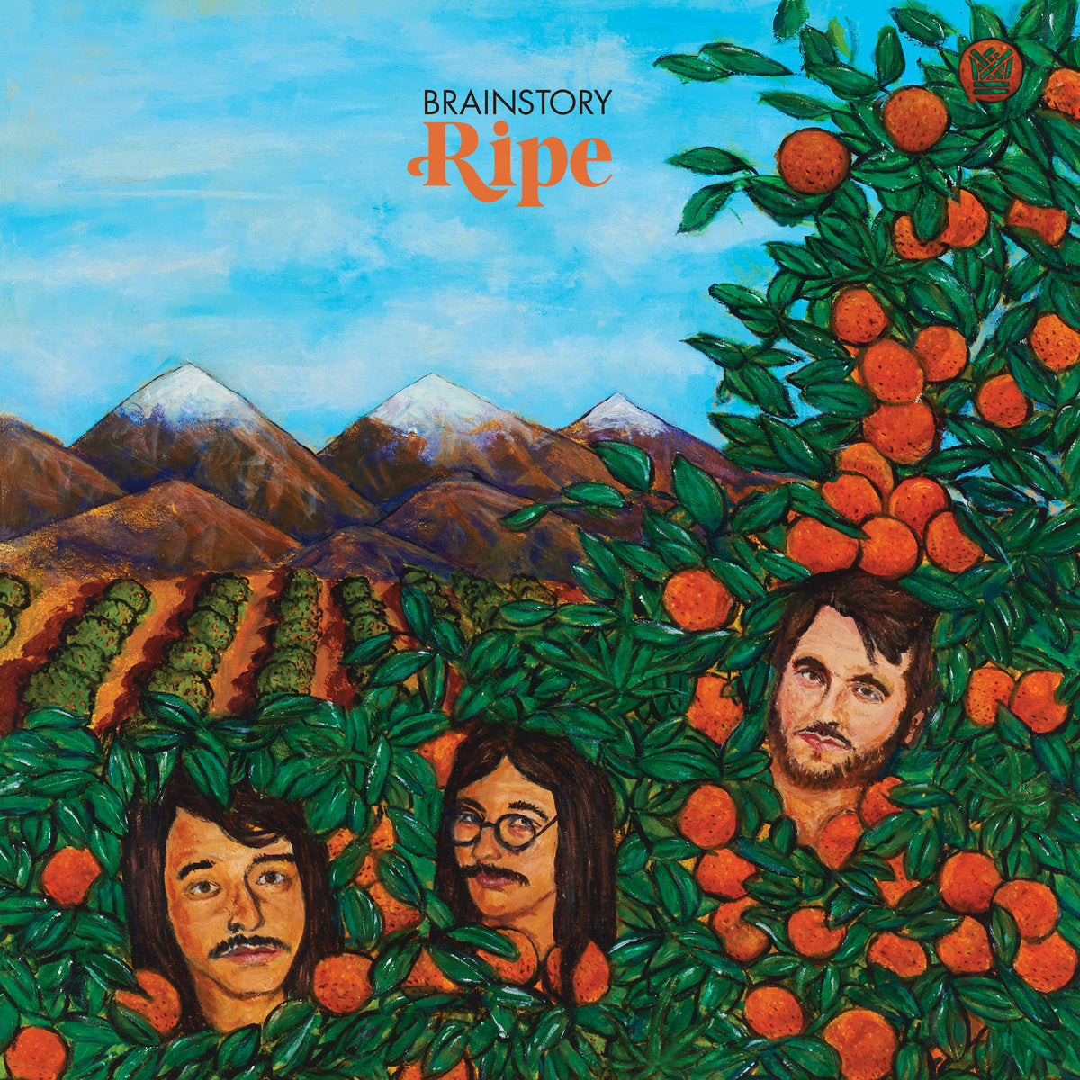 Brainstory - Ripe (Clear w/ Orange & Green Splatter)(New Vinyl)
