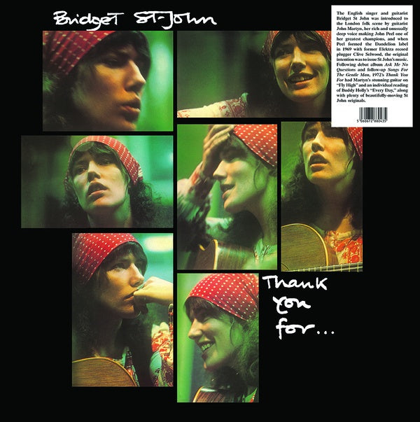Bridget St. John - Thank You For (New Vinyl)