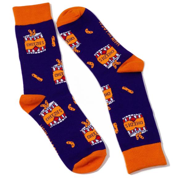 Main & Local Canadian Cheezies Socks (ONE SIZE)