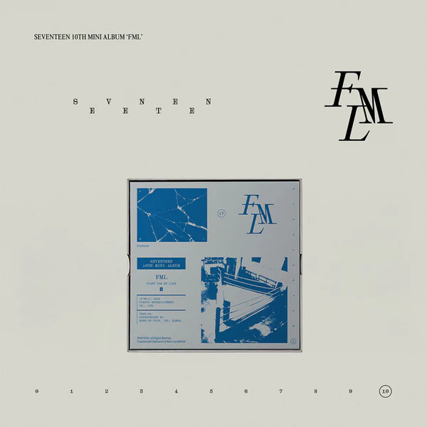 Seventeen - 10th Mini Album 'FML' ('C' Ver.) (New CD)