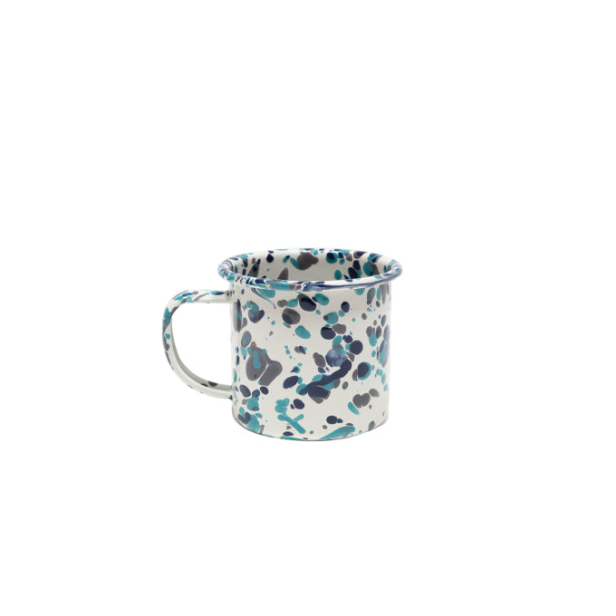 Catalina - Blue Tides - Enamel Mug - 12 Oz - Crow Canyon