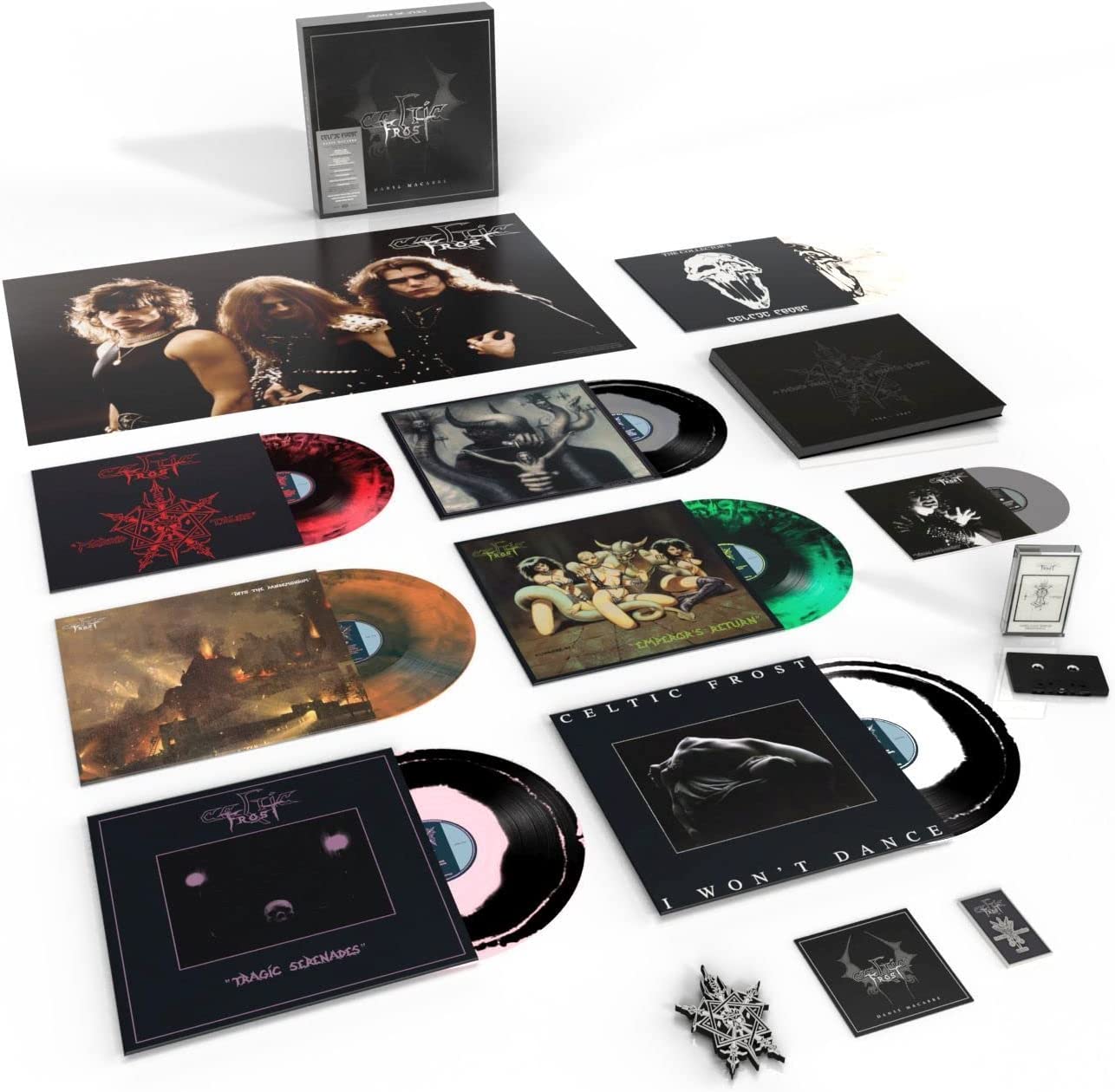 Celtic Frost - Danse Macabre (5CD w/Book, Poster, Badge & Patch) (New CD)