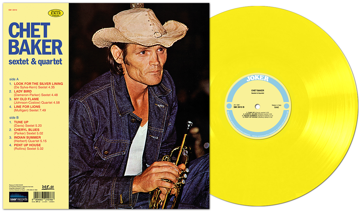 Chet Baker - Sextet & Quartet (Exclusive Yellow Vinyl) (New Vinyl)