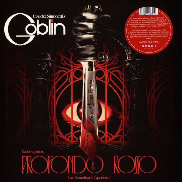 Claudio Simonetti's Goblin - Profondo Rosso: Live Soundtrack Experience (Red)(New Vinyl)