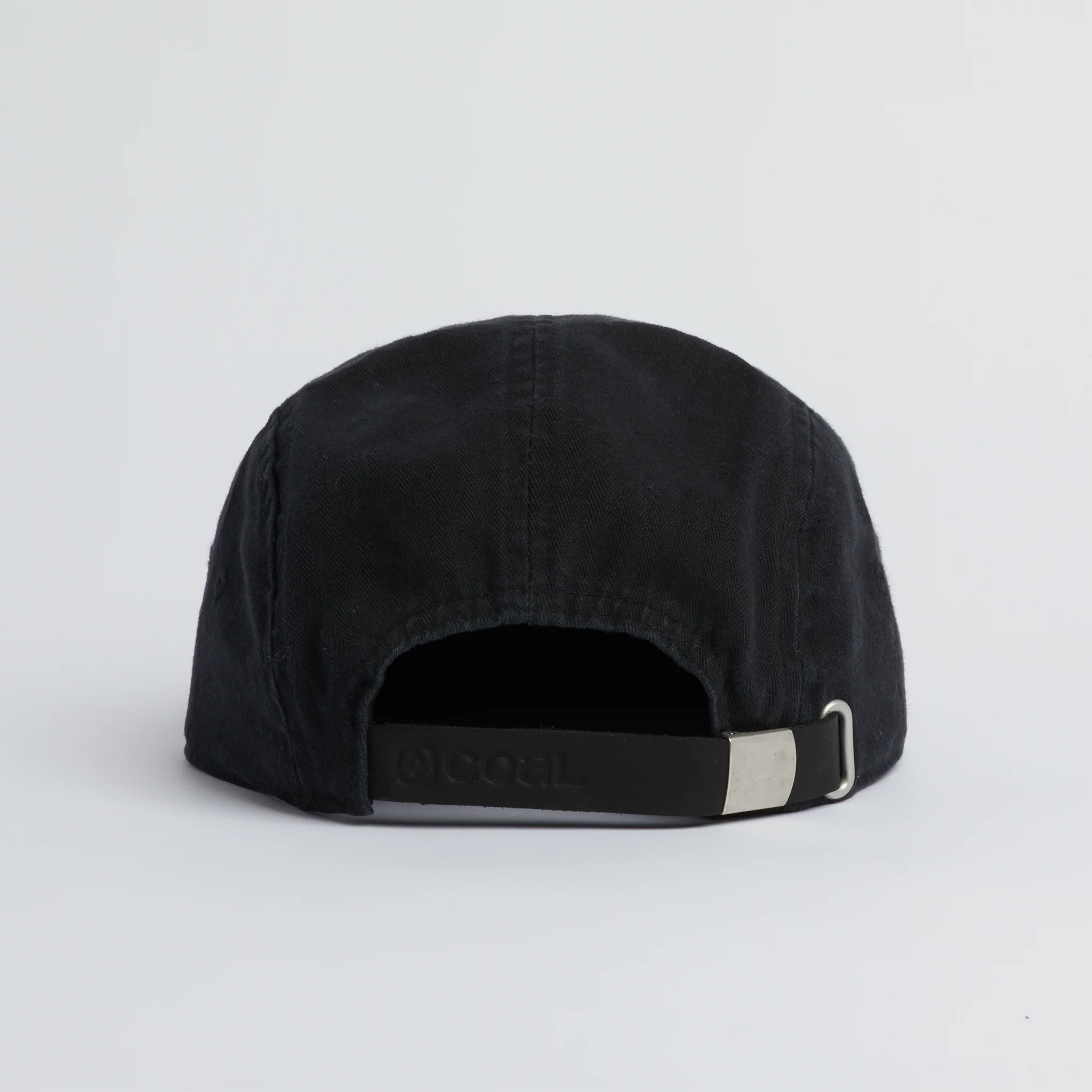 Coal - Edison Washed 5 Panel Cap - Black
