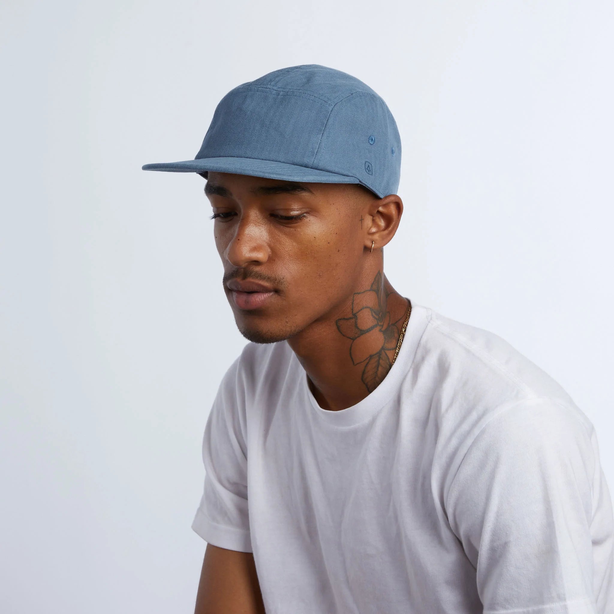 Coal - Edison Washed 5 Panel Cap - Denim