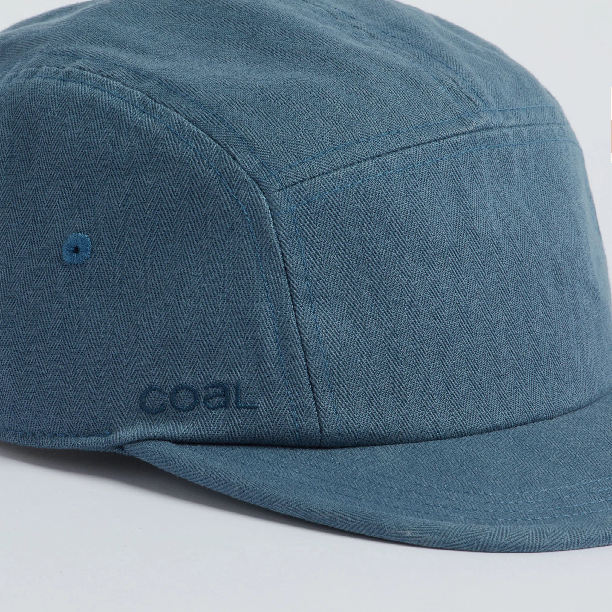 Coal - Edison Washed 5 Panel Cap - Denim