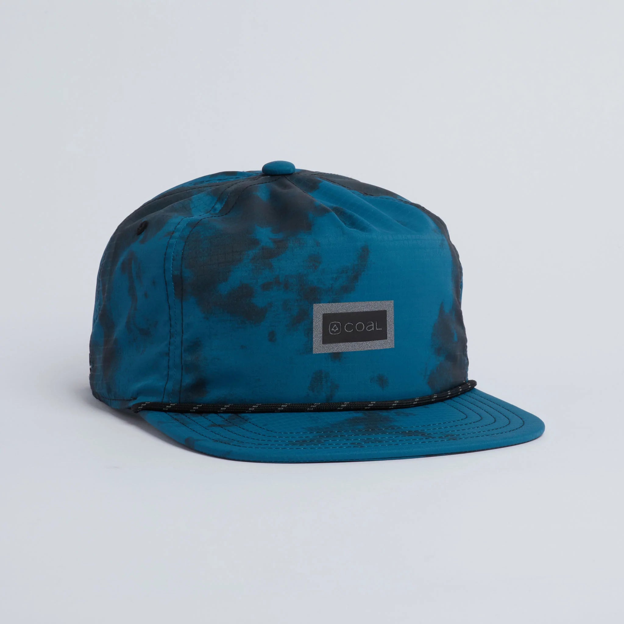 Coal - Pontoon Lightweight Cap - Blue Tie Dye