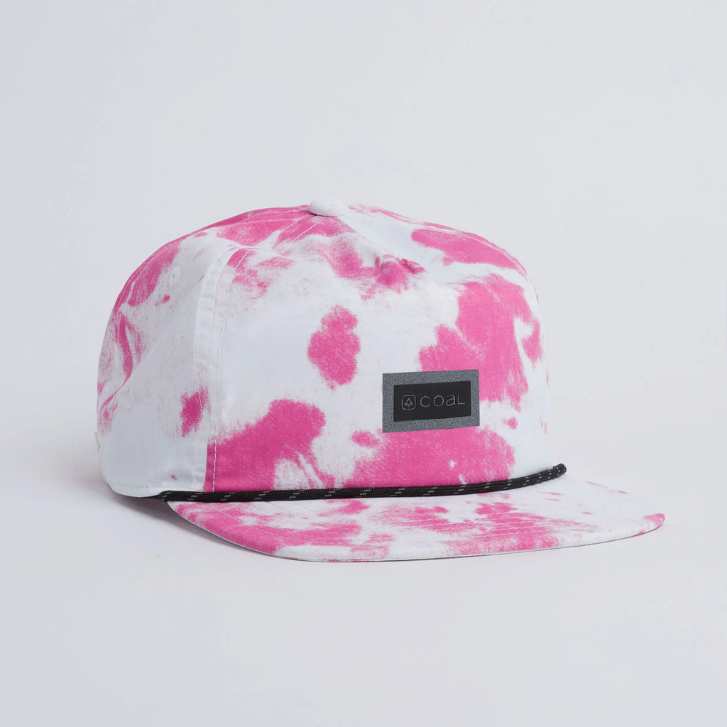 Coal - Pontoon Lightweight Cap - Pink Tie Dye
