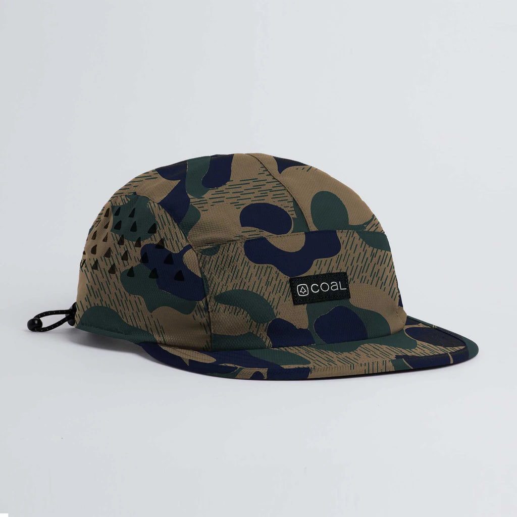 Coal - Provo UPF Tech 5-Panel Cap - Camo Navy