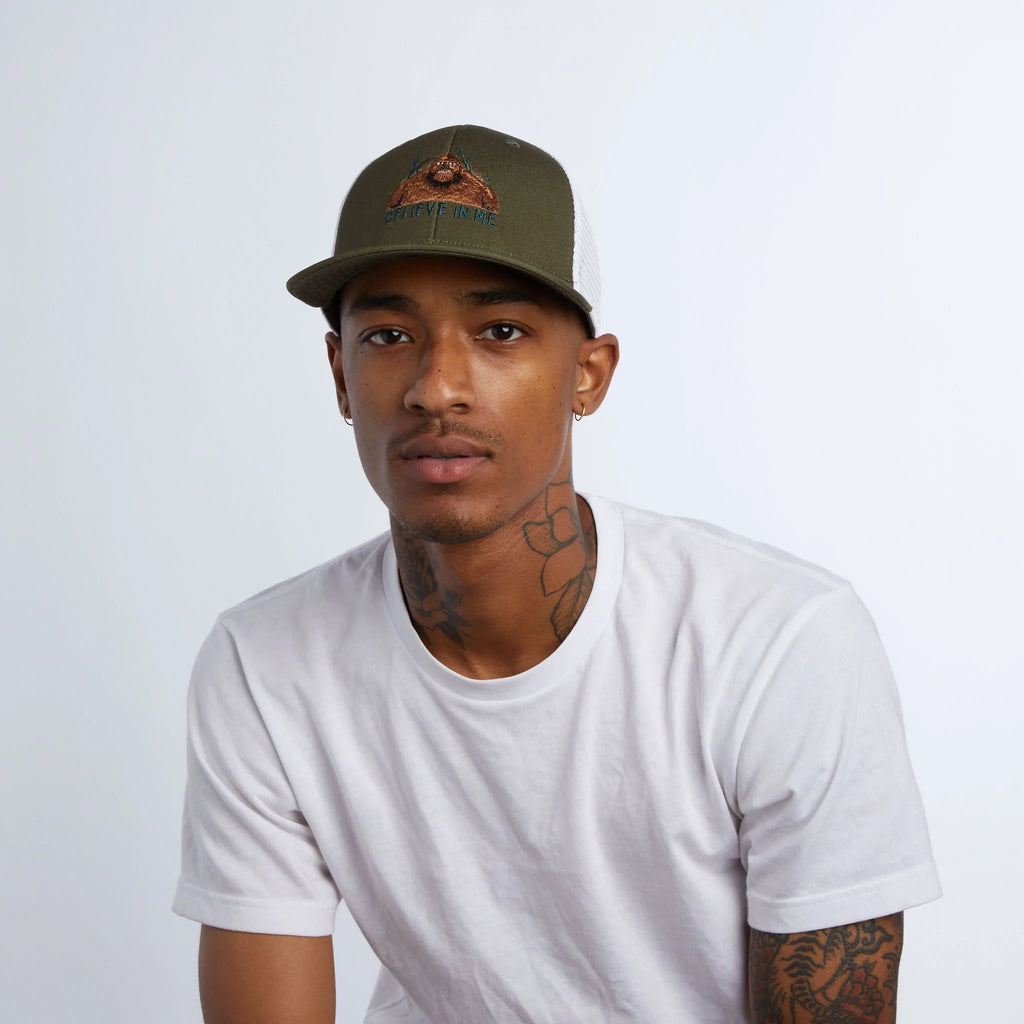 Coal - Tall Tales Low Profile Trucker Hat - Big Foot