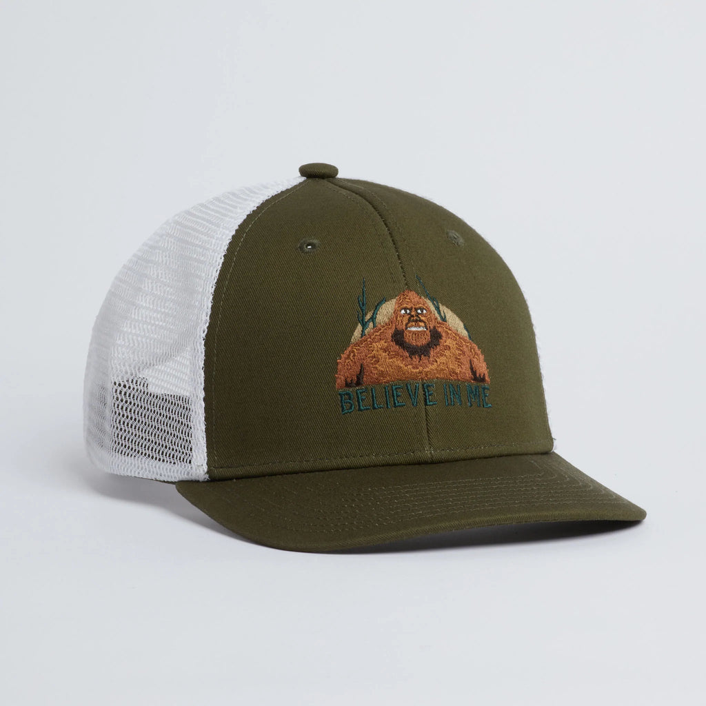 Coal - Tall Tales Low Profile Trucker Hat - Big Foot