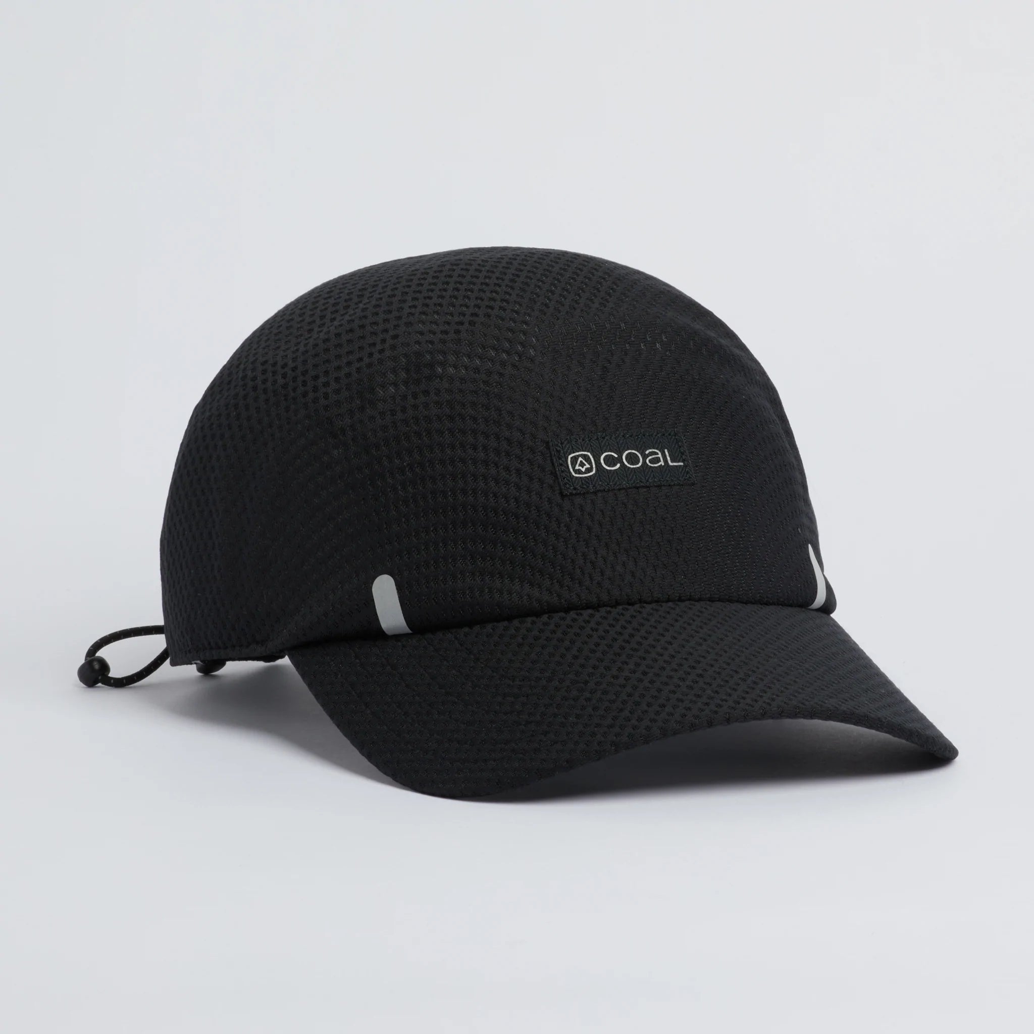 Coal - Tempo Seamless Mesh Cap - Black