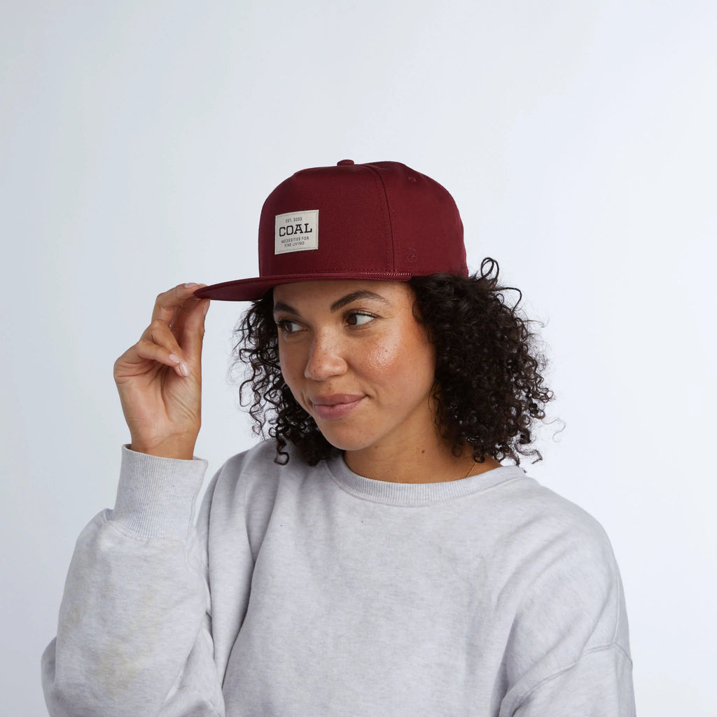 Coal - Uniform Classic Cap - Dark Red