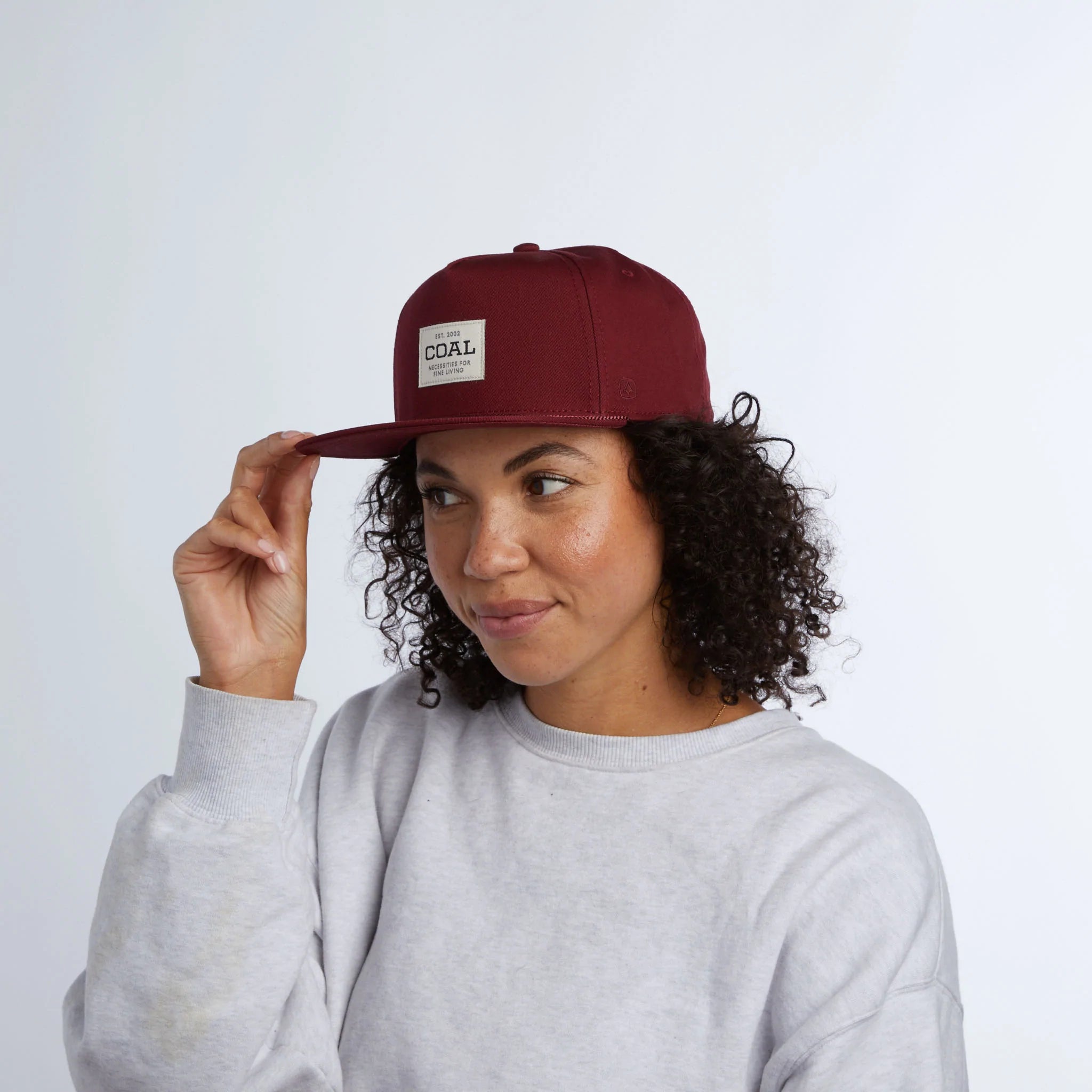 Coal - Uniform Classic Cap - Dark Red